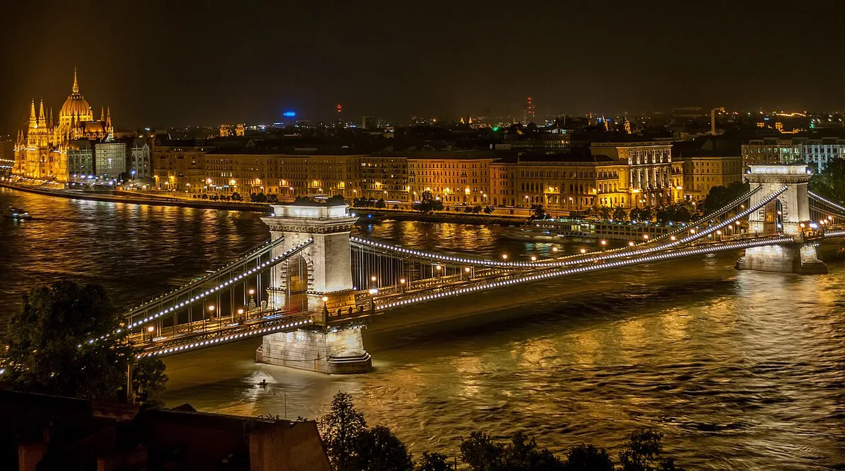 Bartok Bela Boulevard Budapest, Budapest, Hungary — 2