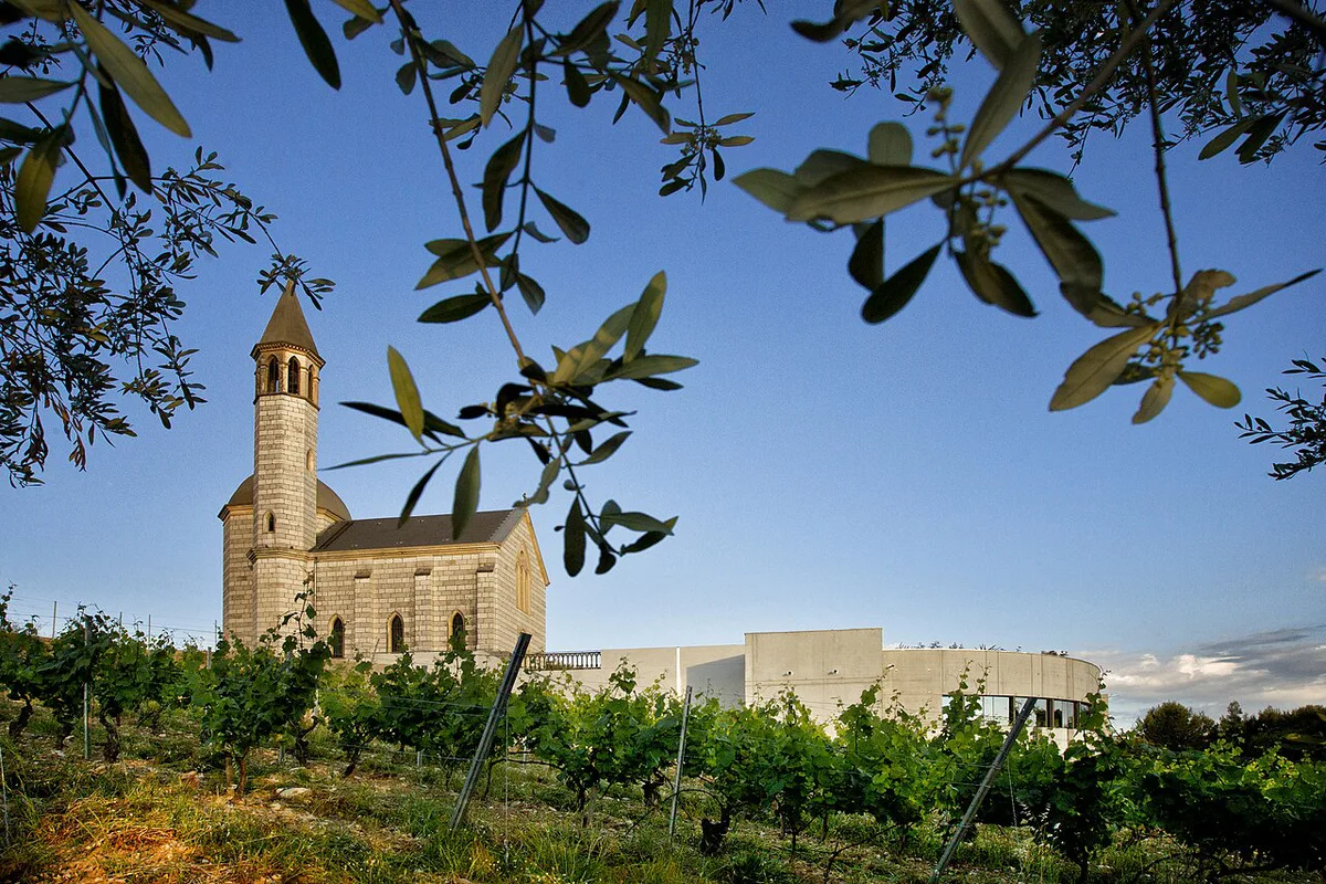 Terraced vineyards of the Bellet AOC on the hills above Nice — 1