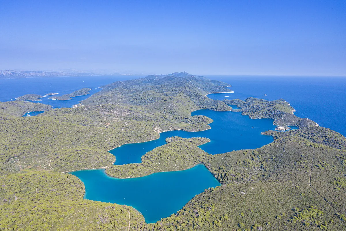 Salt water lakes in the Mljet National Park in Croatia (48608485833) — 2