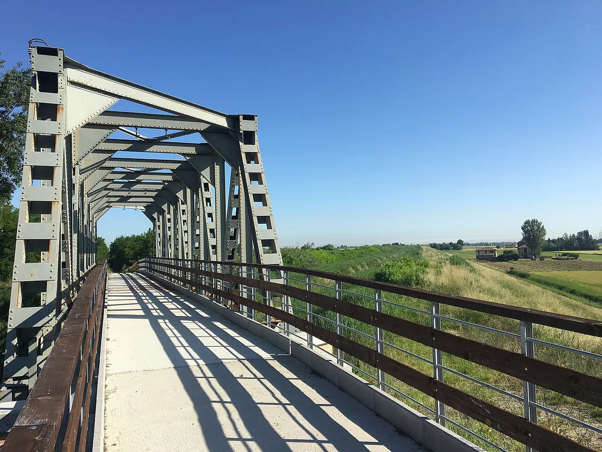 10 Inaugurazione della Ciclovia del Sole - Ciclovia del Sole Ponte ferroviario Osteria Nuova — 1