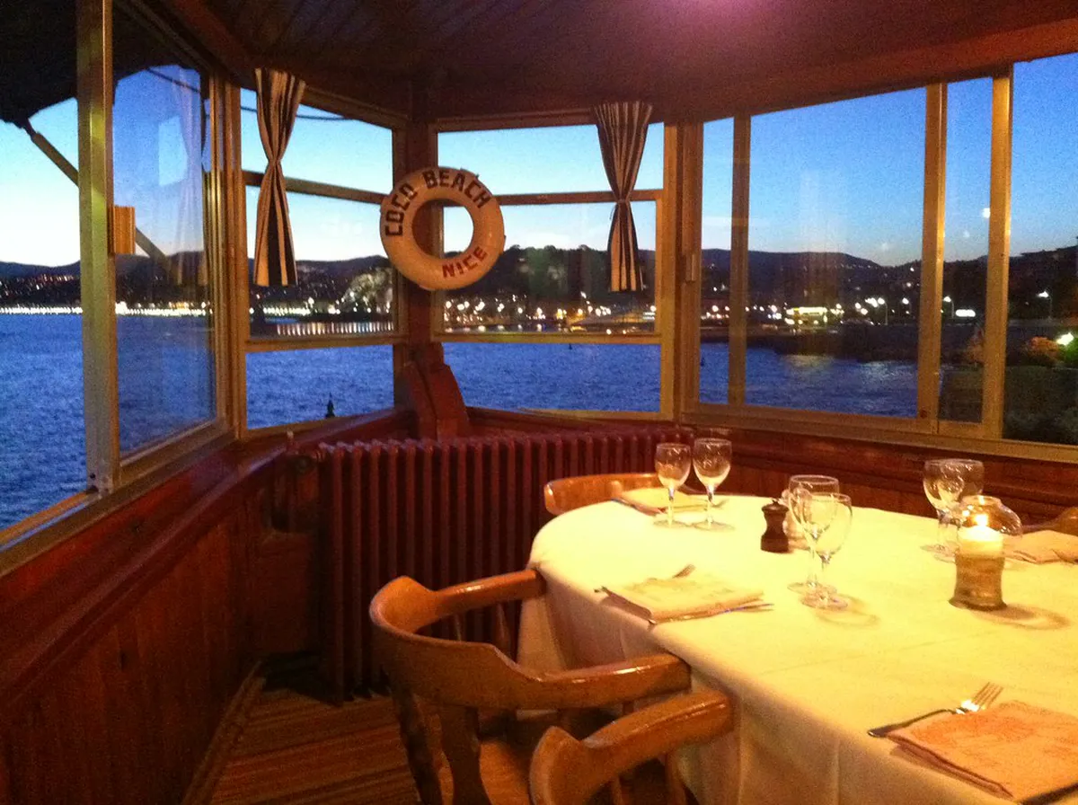 The Restaurant at Coco Beach — a scene in Nice