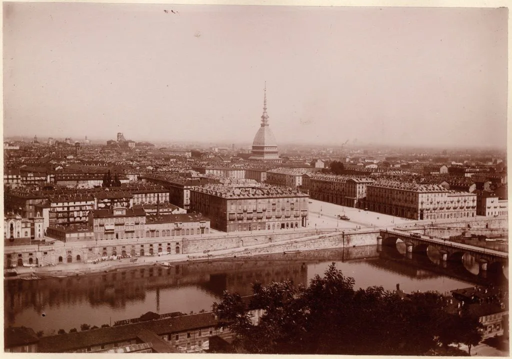 Gabinio.Torino -Dal Monte Dei Cappuccini. Torino-Panorama Della Citta' Dal Monte Dei Cappuccini 15A3 — 2