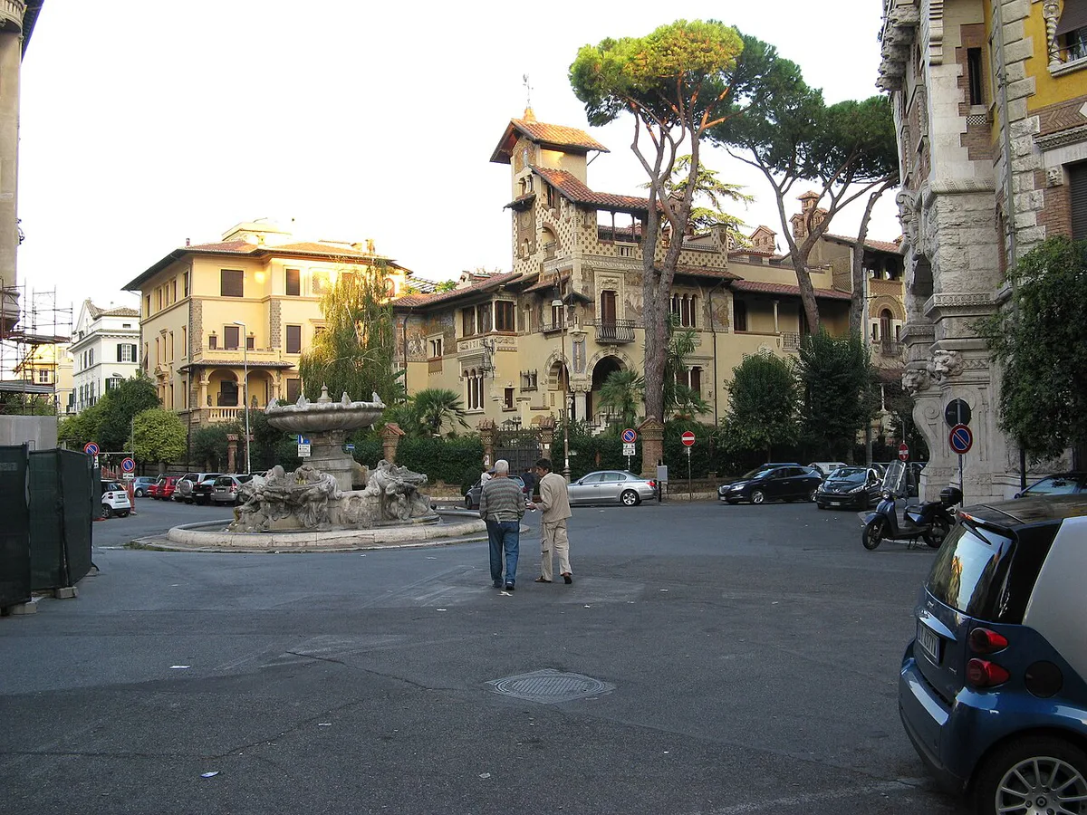 Piazza Benedetto Brin Rome, Rome, Italy — 1