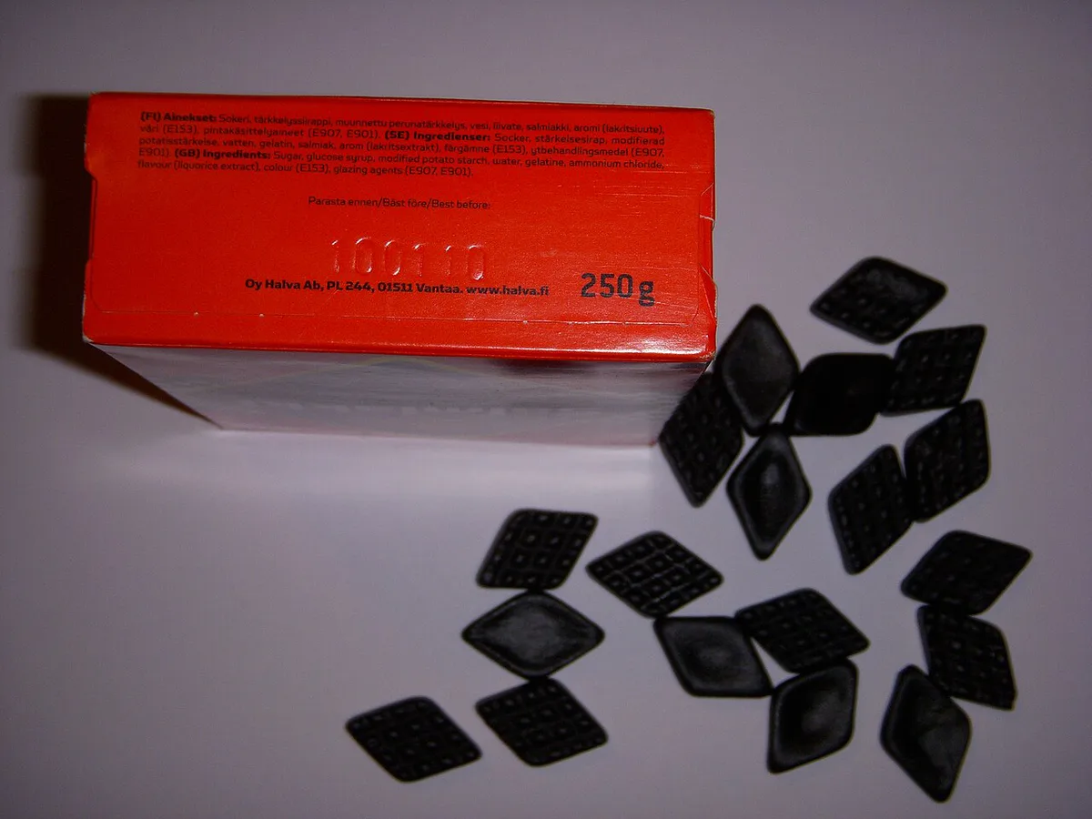 Salmiakki - Halva - composition — 2