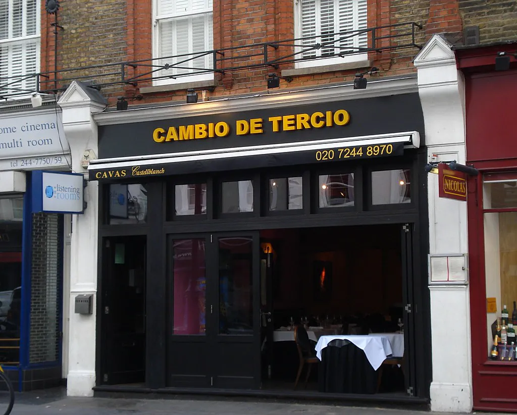 Cambio de Tercio South Kensington in London
