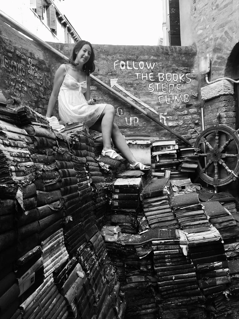 Libreria Acqua Alta The Floating Bookstore in Venice