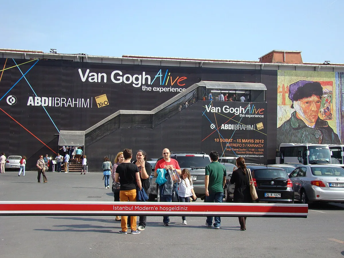 The Istanbul Modern museum building on the Karaköy waterfront in Istanbul — 1