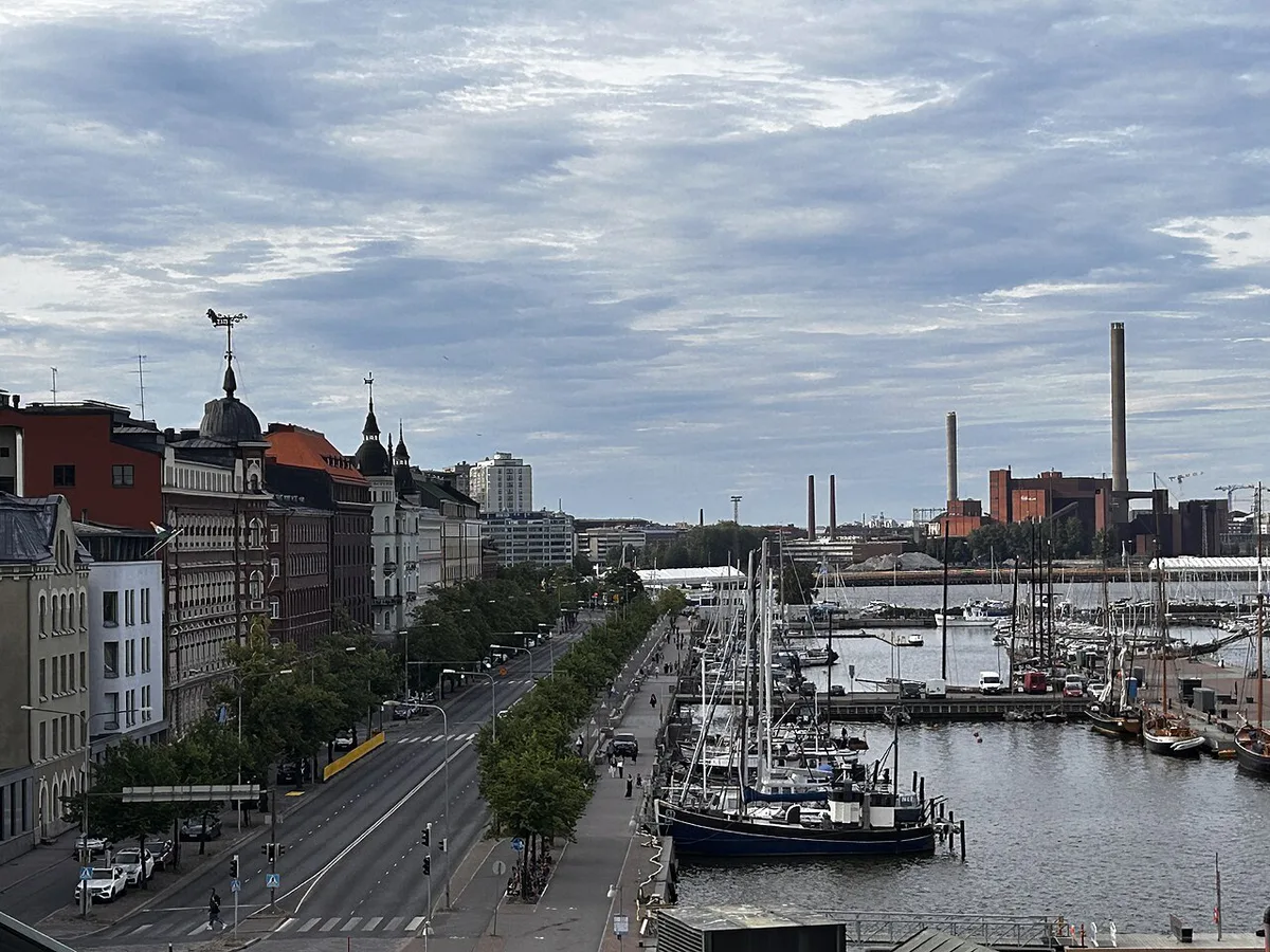 The mustard-yellow Burgher's House Museum on Kristianinkatu in Helsinki's Kruununhaka district — 1