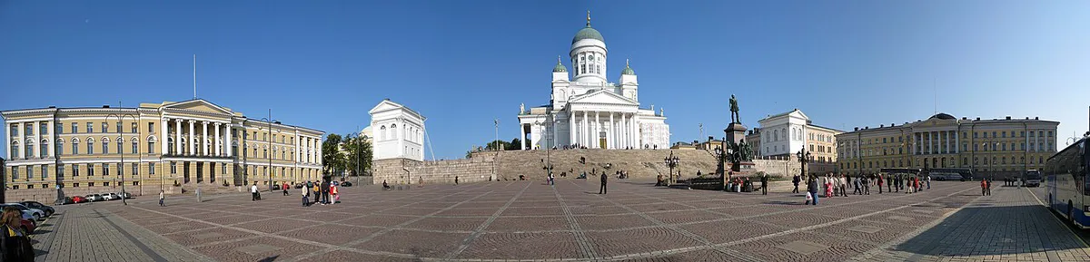 The mustard-yellow Burgher's House Museum on Kristianinkatu in Helsinki's Kruununhaka district — 2