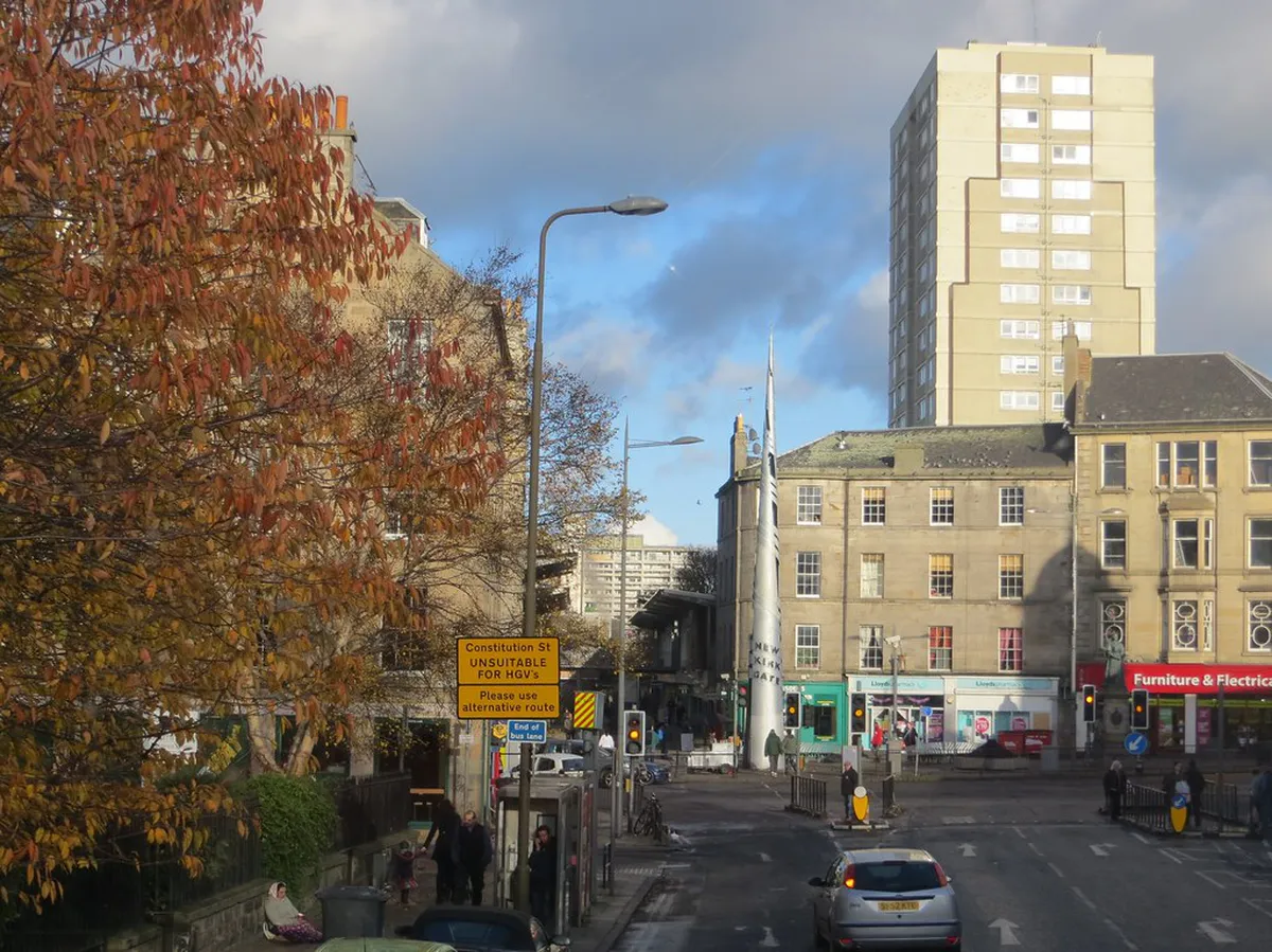 Leith Walk, Kirkgate, and Leith Market in Edinburgh