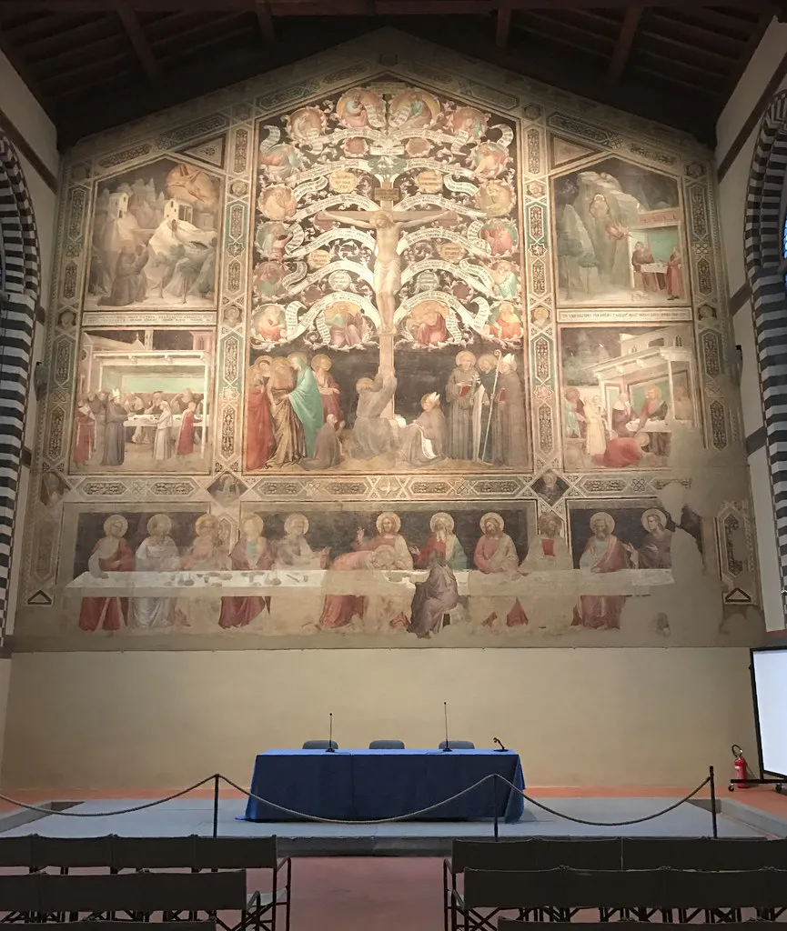 The Basilica and Cenacolo di Santo Spirito in Florence