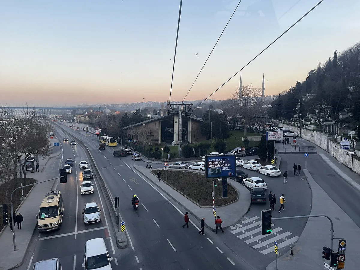 Eyüpsultan cable car station general view (1) — 2