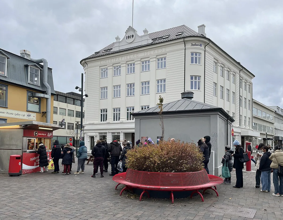 Iceland Reykjavík Tryggvagata (01) Bæjarins Beztu Pylsur — 1