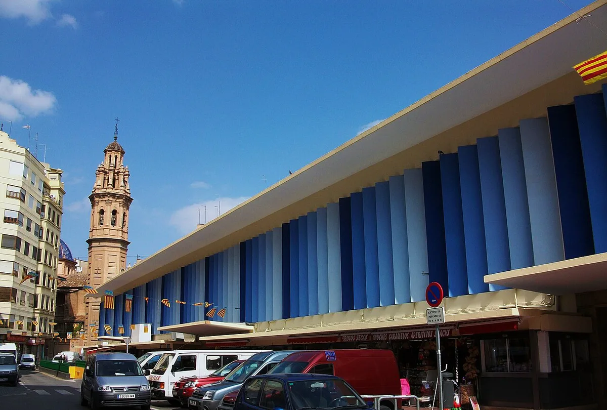 Mercat de Russafa i campanar — 1