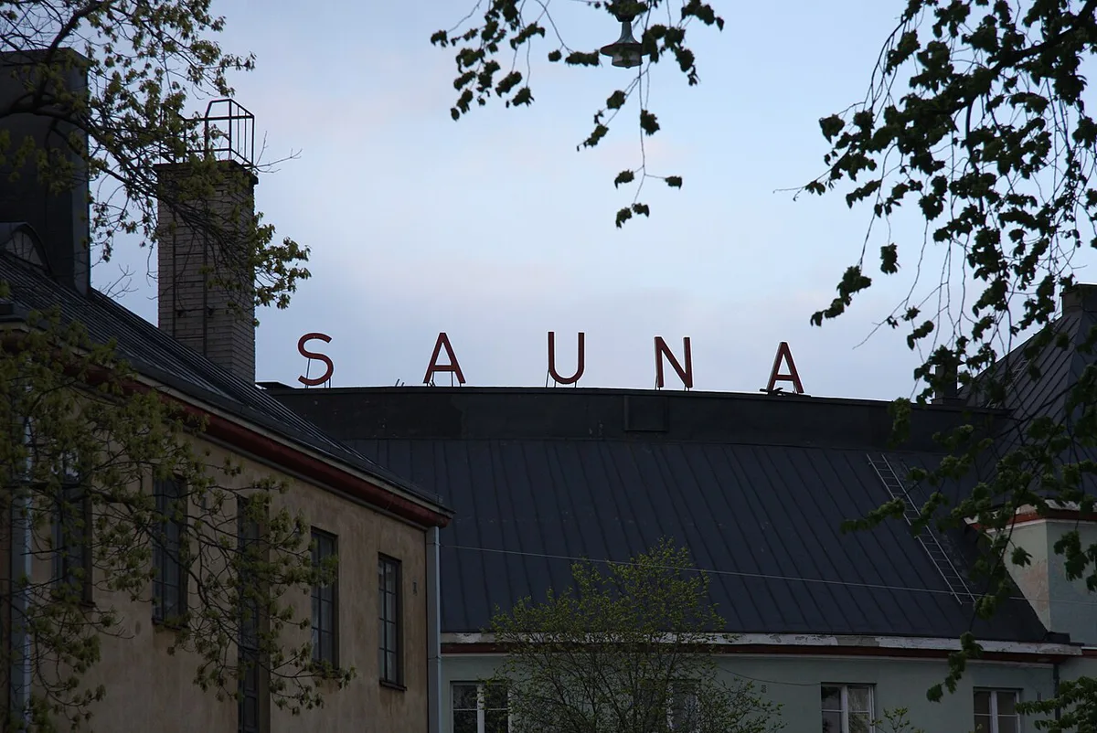 Kotiharjun sauna kyltti 2008 — 1