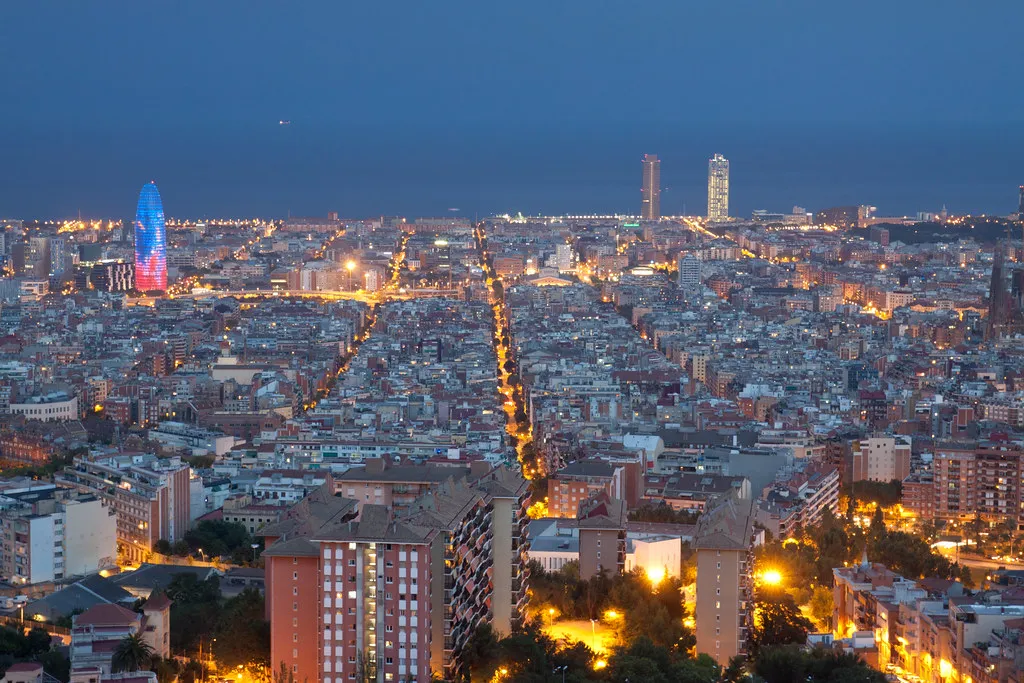 Turó de la Peira The Only Double Horizon in the City in Barcelona
