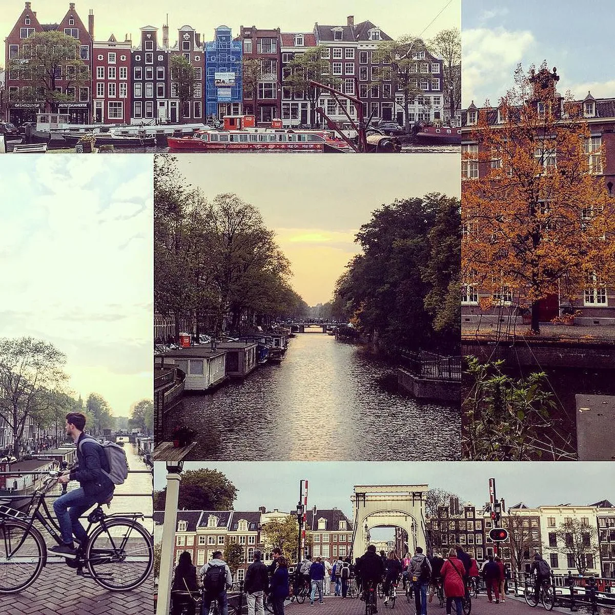 Wander Jordaan Neighborhood in Amsterdam, the Netherlands