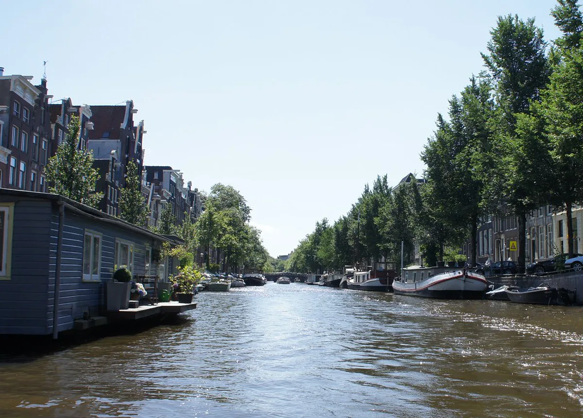 Canal Cruises Water in Amsterdam, the Netherlands