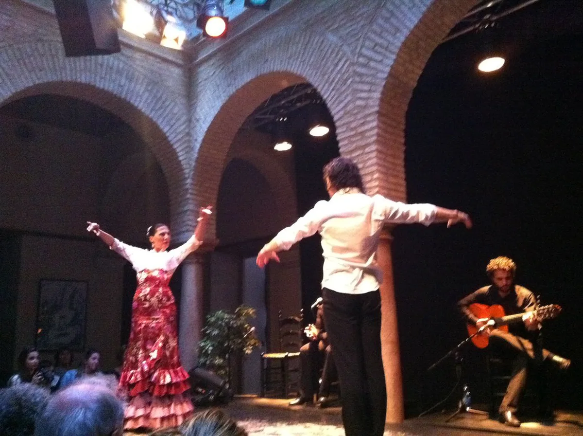 Flamenco at Museo del Baile Flamenco in Seville, Spain
