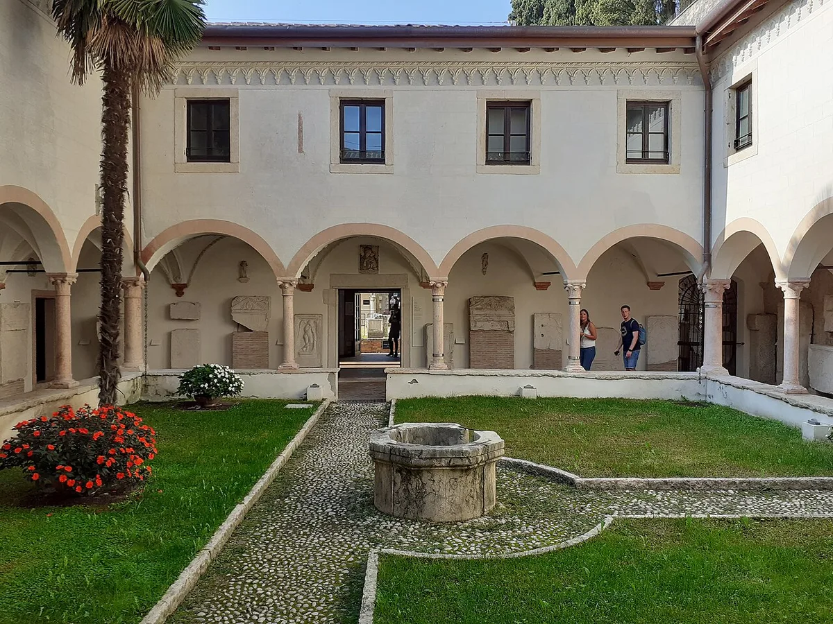 The ancient Teatro Romano at the foot of San Pietro hill in Verona's Veronetta district — 1