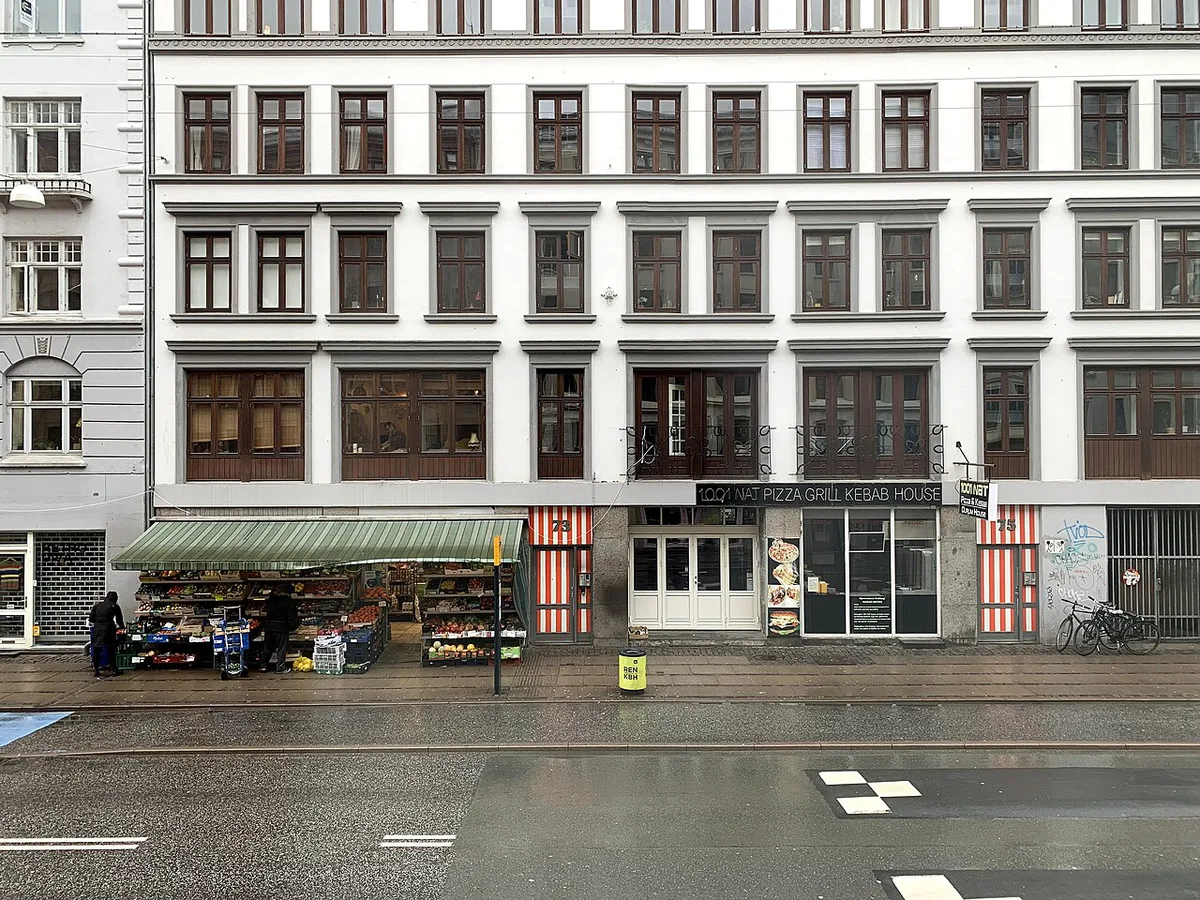 Industrial brick buildings of Kødbyen, Copenhagen's Meatpacking District nightlife quarter in Vesterbro — 1