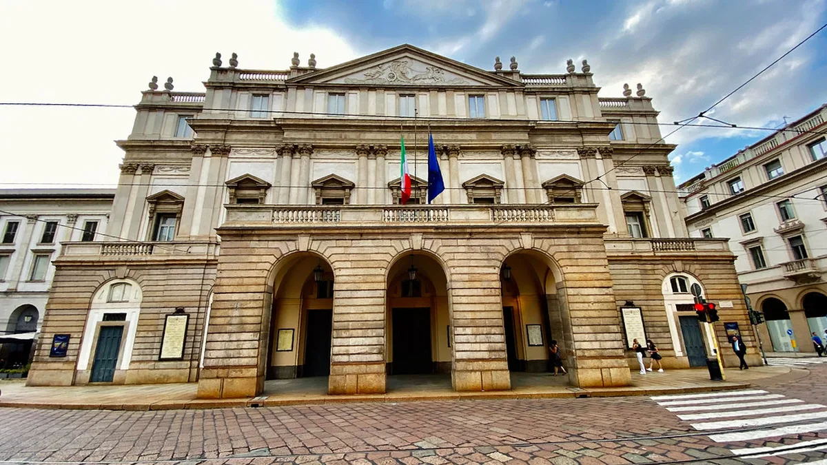 The Historic Teatro alla Scala in Milan